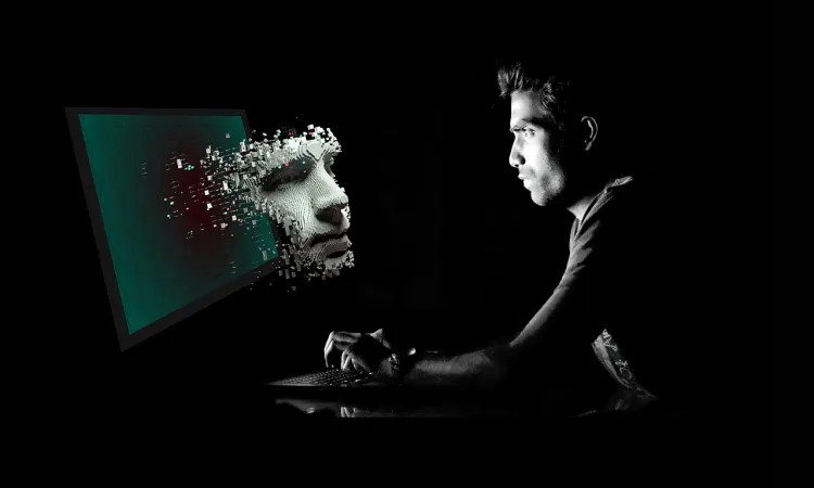 artificial intelligence coming out of computer