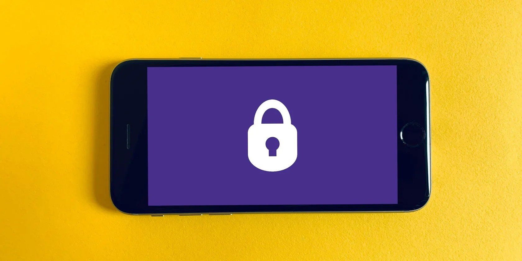 An Image of Smarphone Shoiwng a Padlock