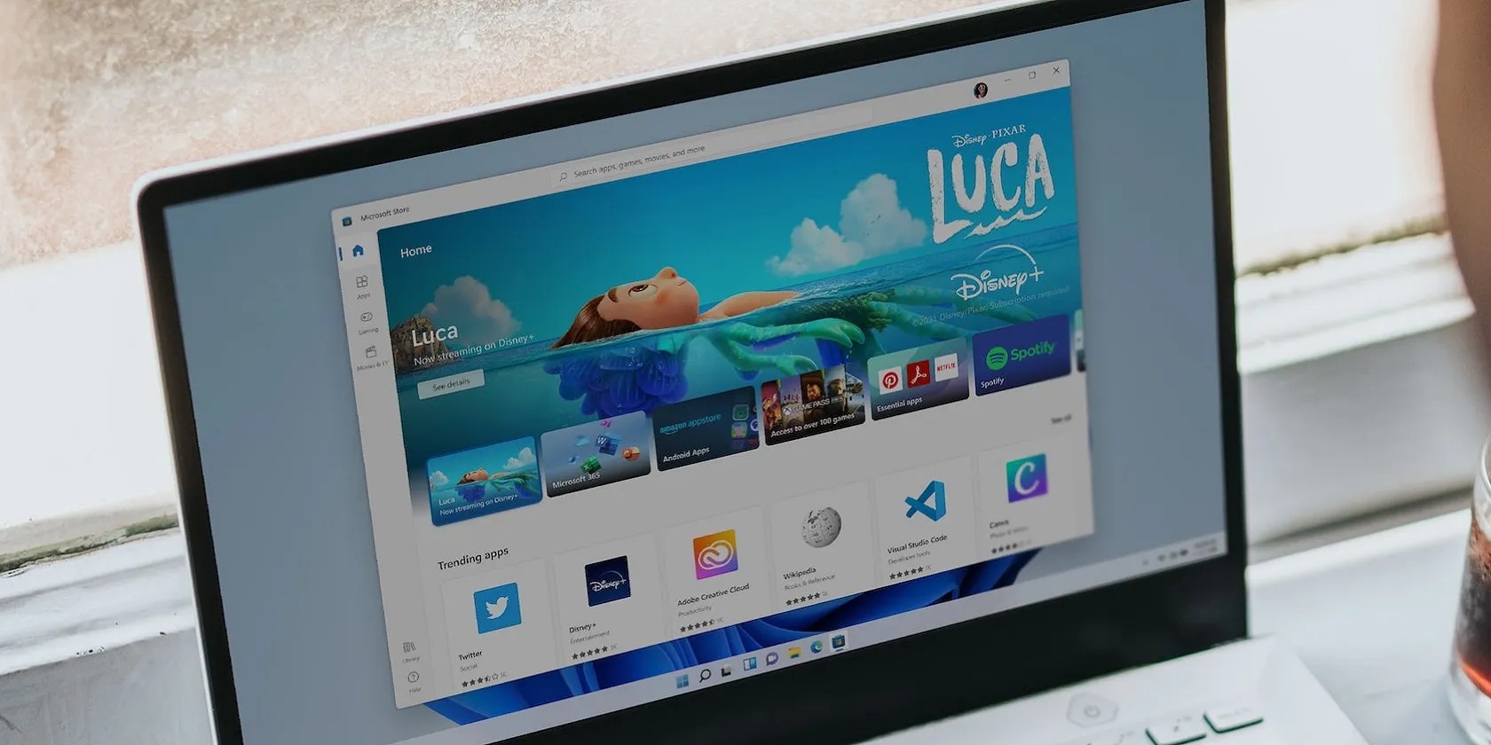 The Microsoft Store app