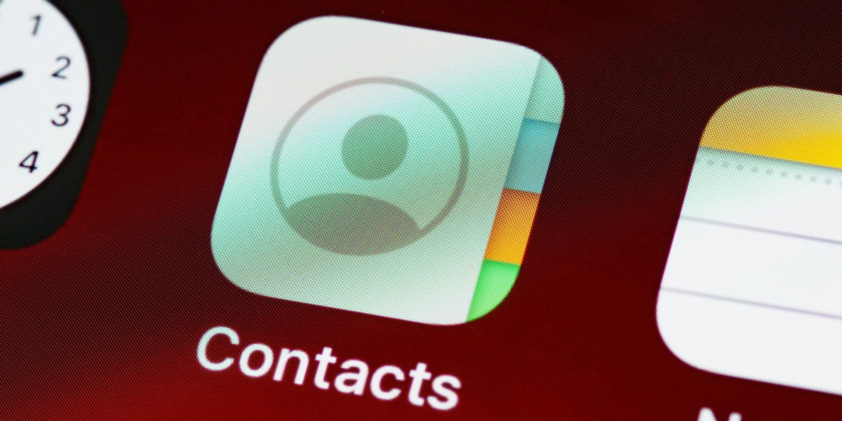 Apple Contacts app
