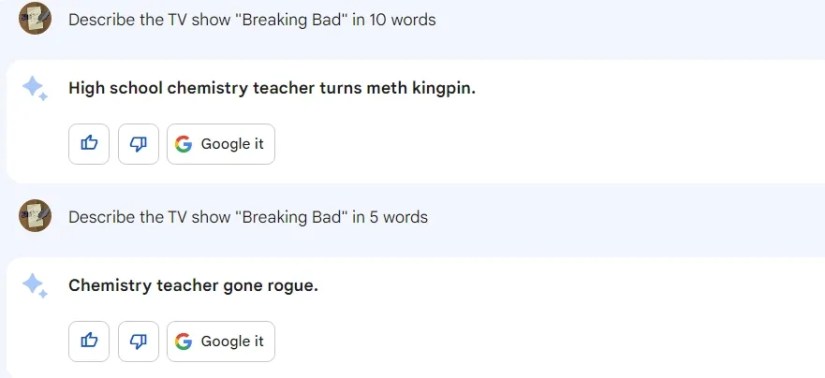 ChatGPT vs Bard vs Bing - Breaking Bad- Bard AI