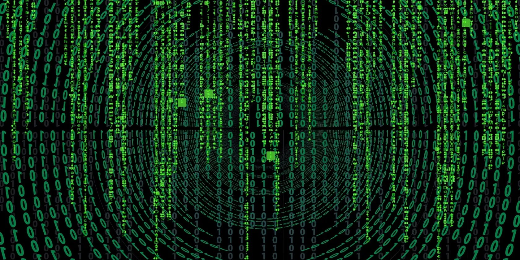 Black and Green Vertigo of Binary Numbers
