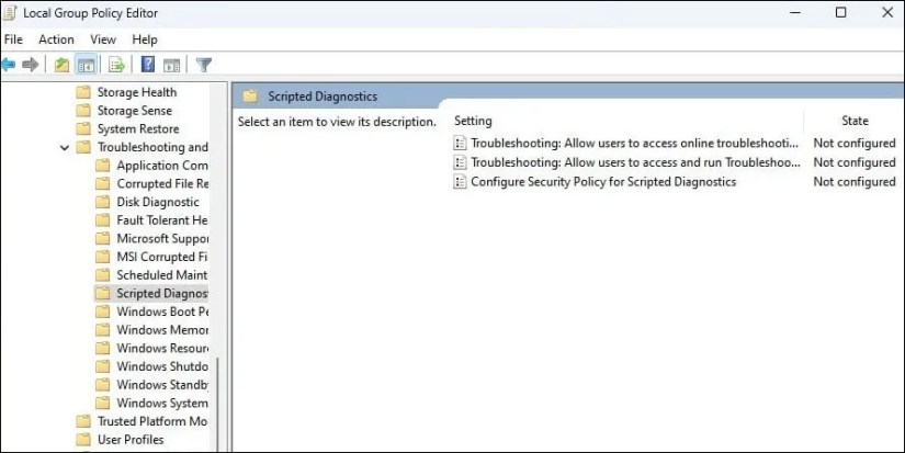 Modify Group Policy Setting on Windows