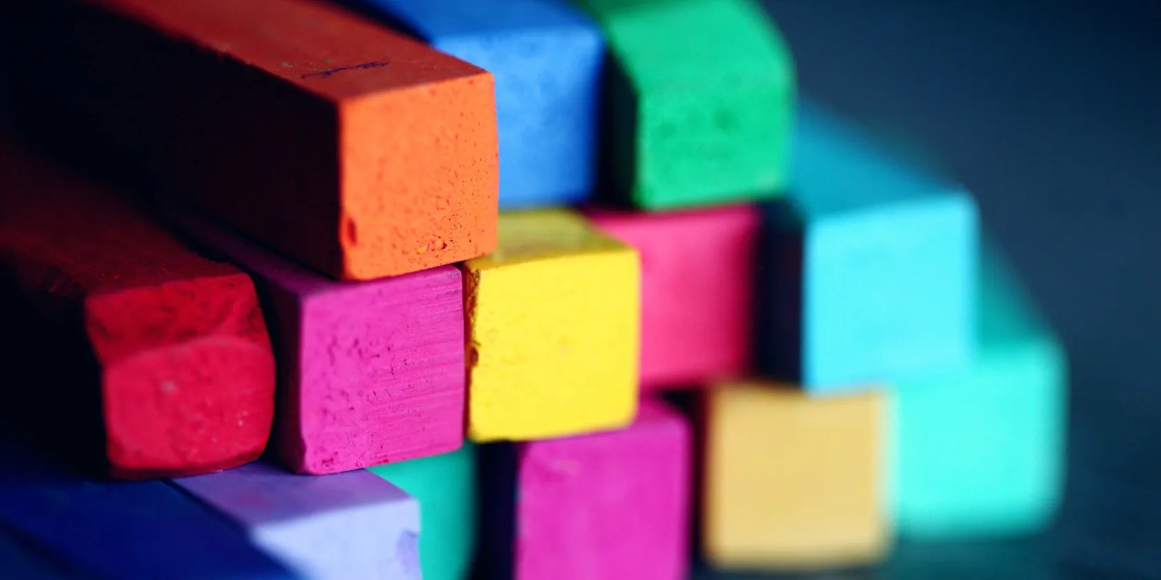 Stacked building blocks