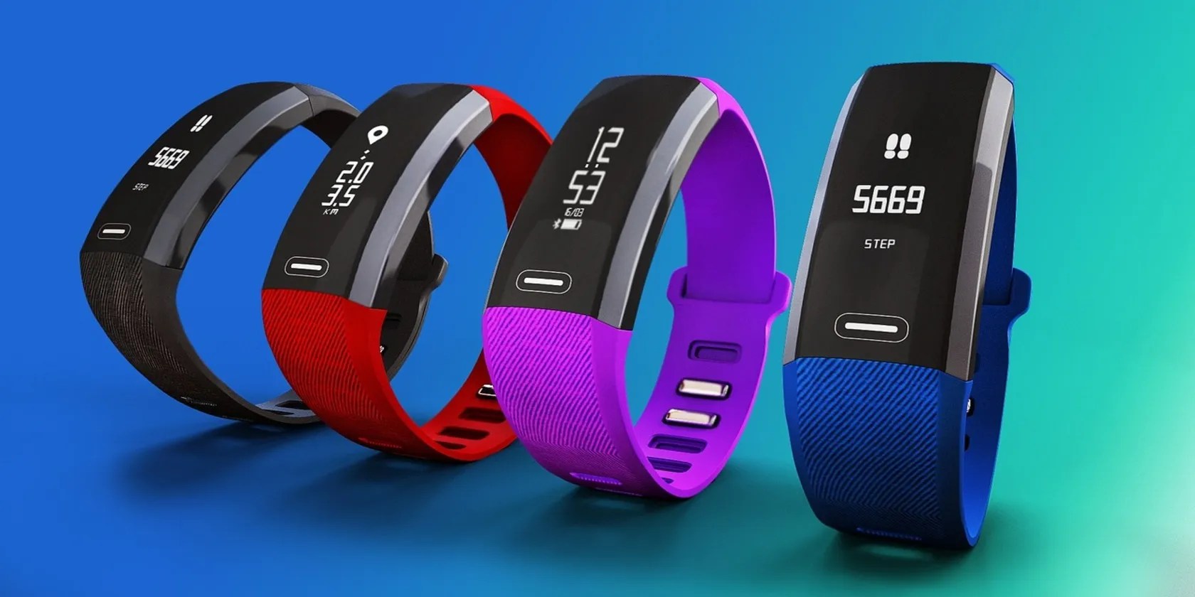 Heart rate monitor device for fitness