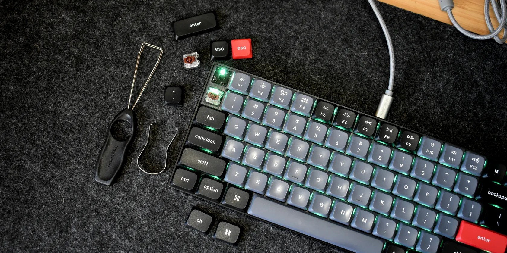 keychron s1 top down feature