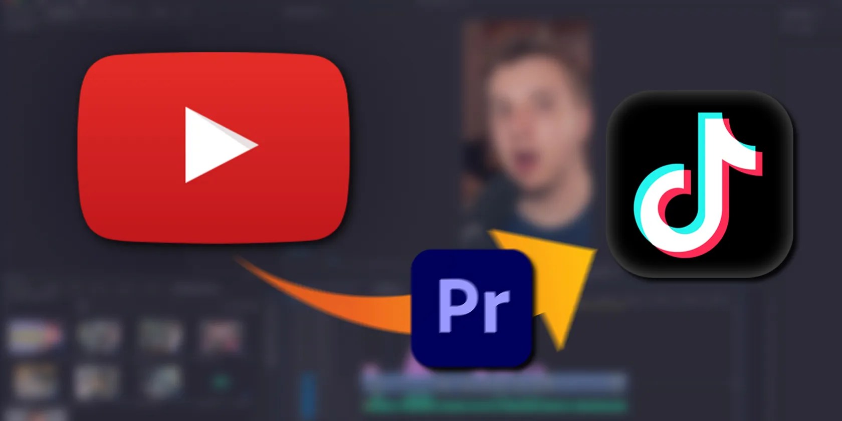 Using Premiere Pro to make tiktoks from YouTube videos you&rsquo;ve made