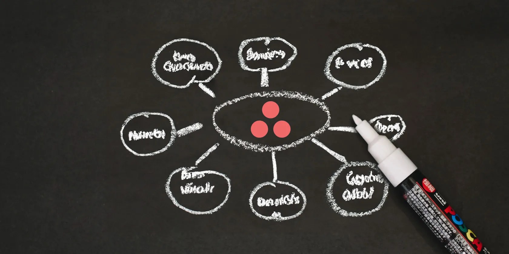 Asana logo on top of workflow diagram