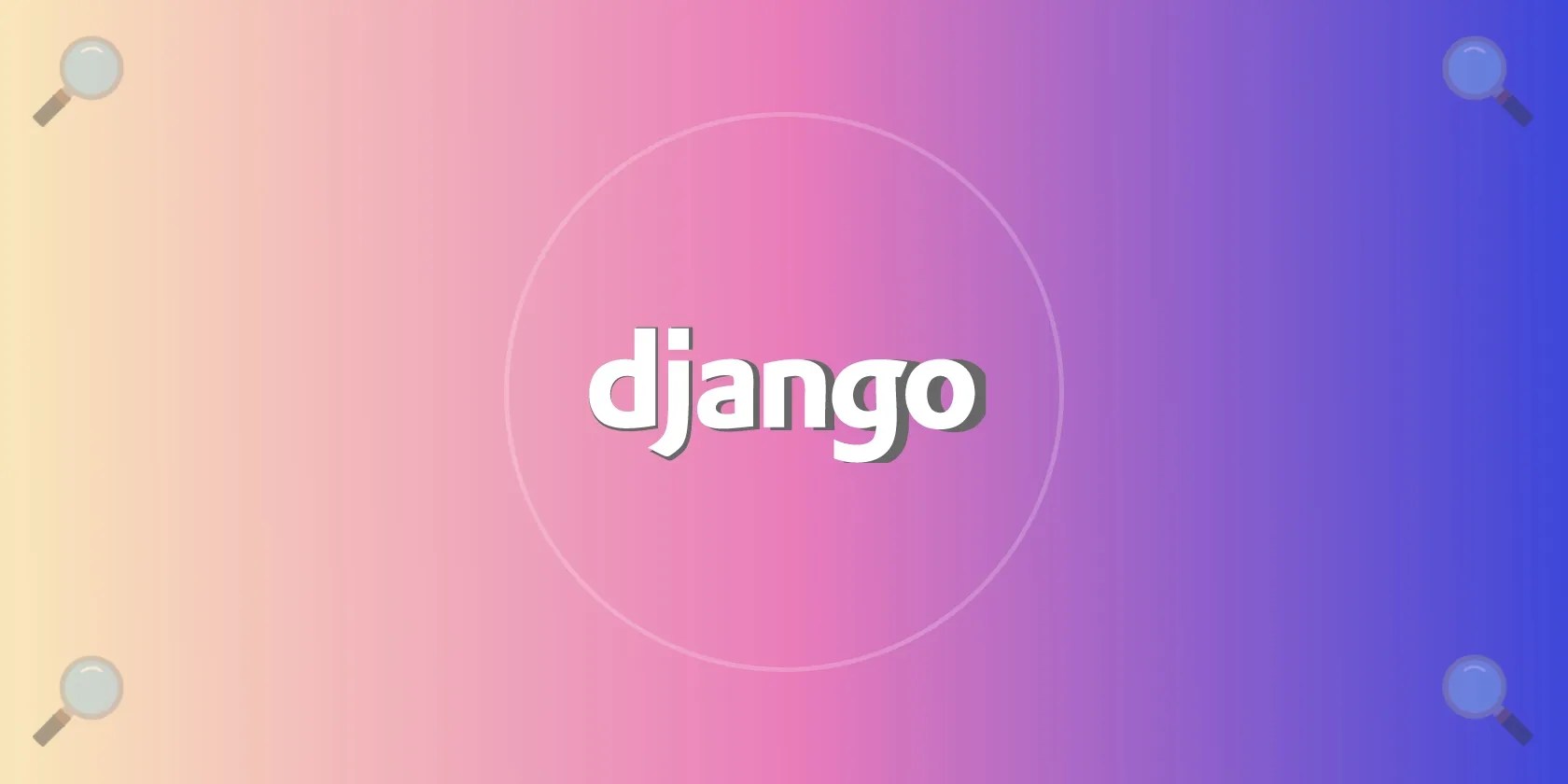 Four search icons arranged around the wprd,