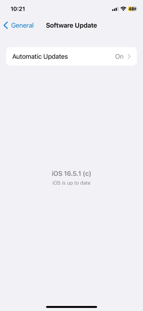 iOS updated