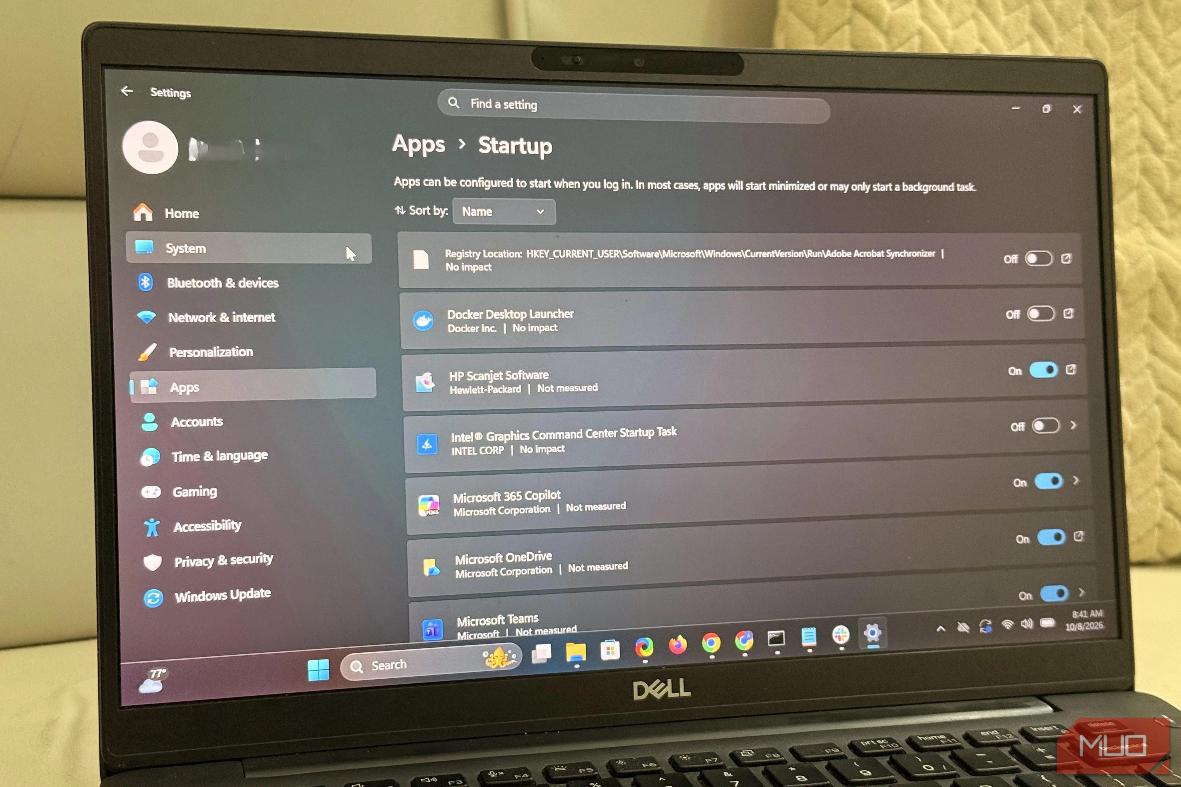I recorded a full boot trace with Microsoft’s free profiler and found what was really slowing my startup