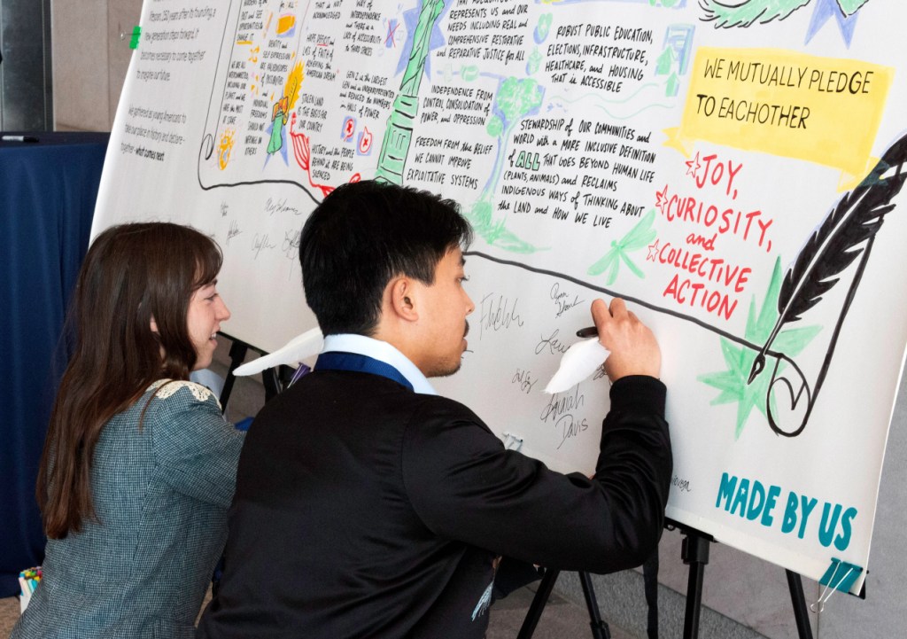 250 US ‘Wish Walls’ Share Gen Z’s 90,000-Plus Hopes & Fears of America’s Next 250 Years