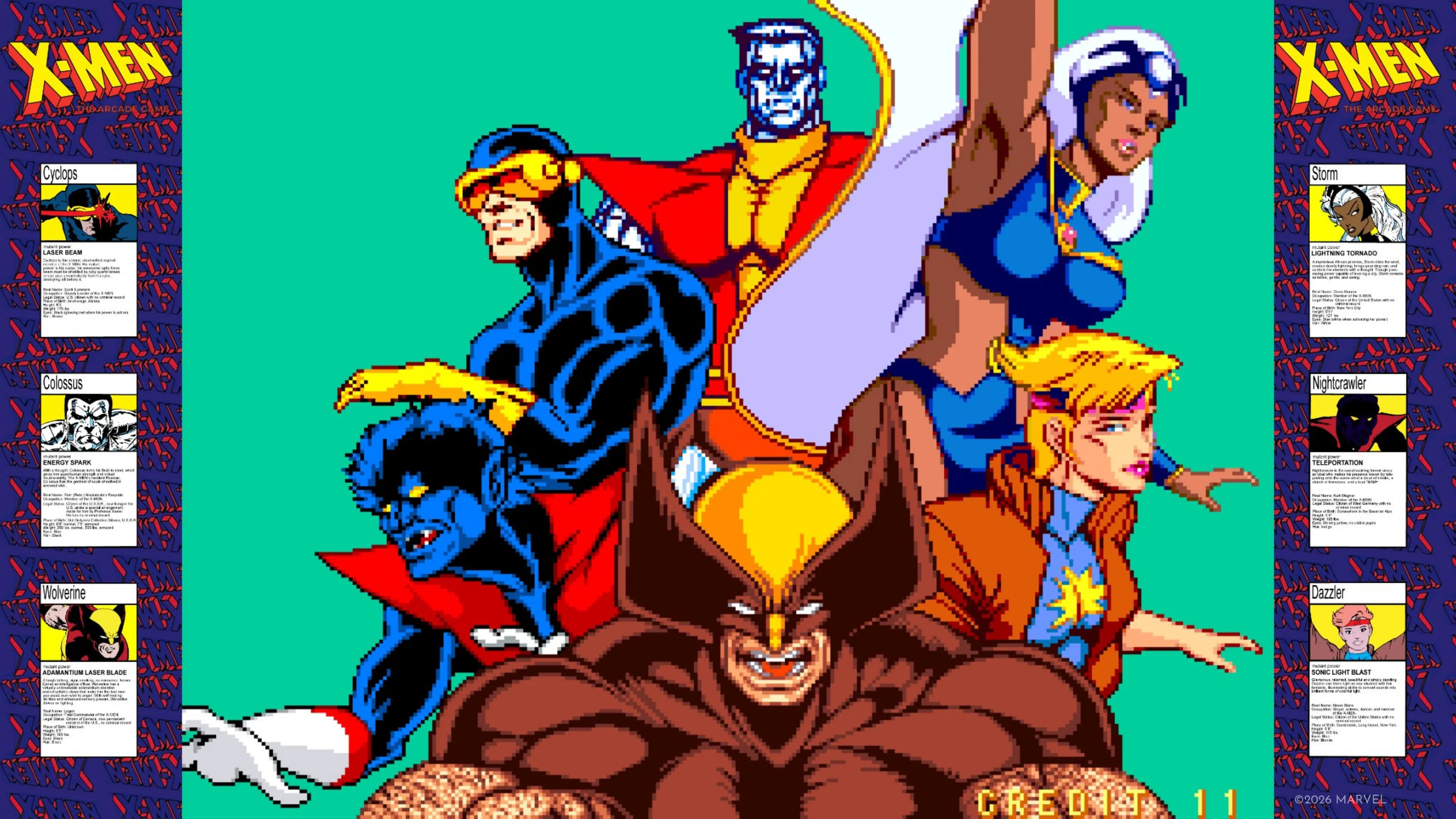Retro Marvel assortment introduced with X-Males arcade recreation
