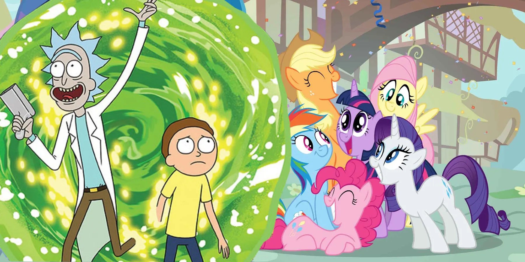 Rick and Morty Cameo In My Little Pony Screen Rant