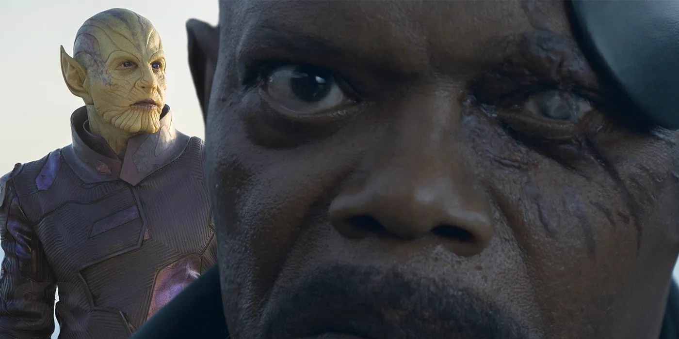 Captain Marvel Theory How Nick Fury Loses His Eye Screen Rant