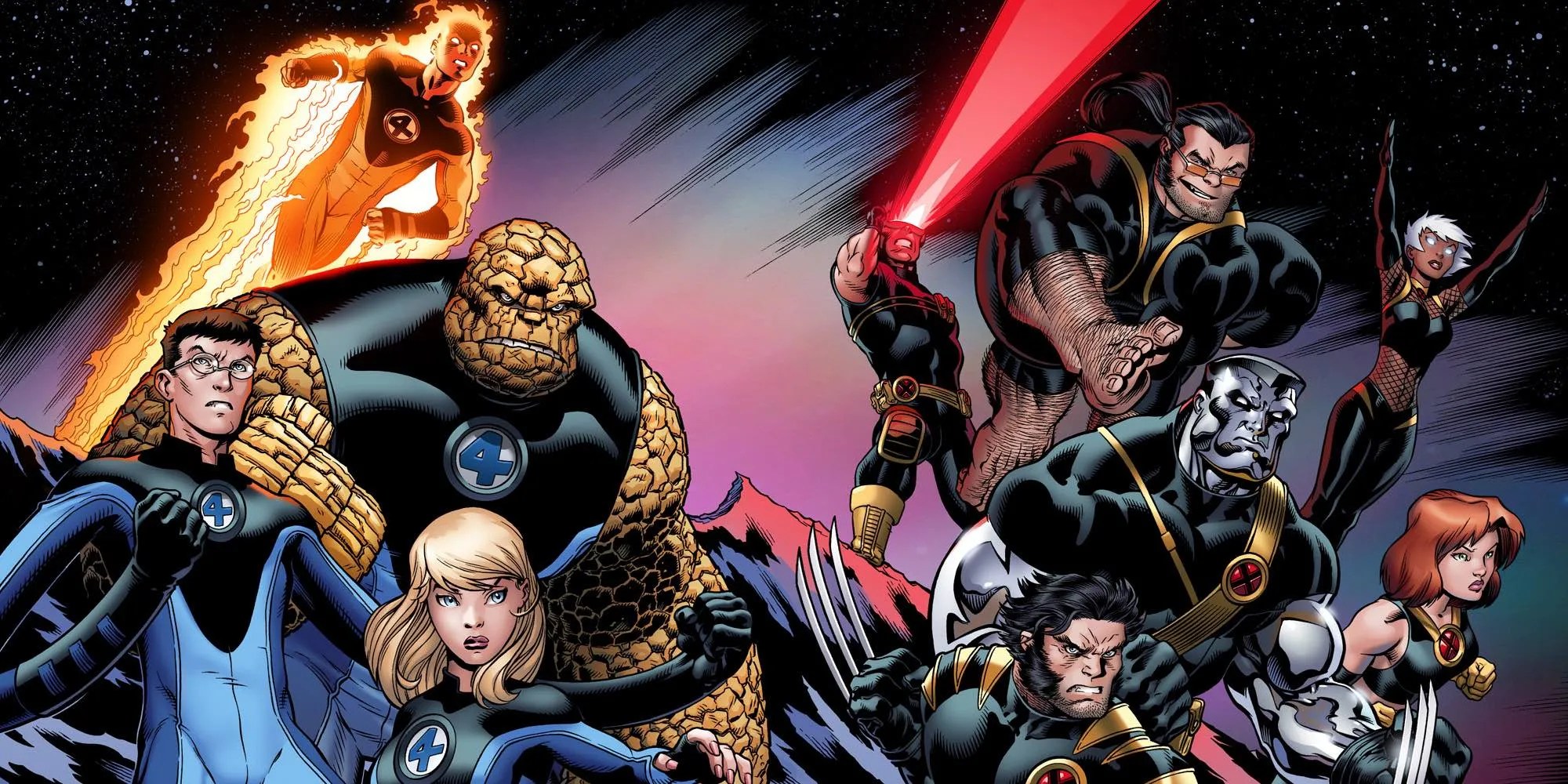 XMen vs Fantastic Four Scrapped Movie Plot Details Revealed