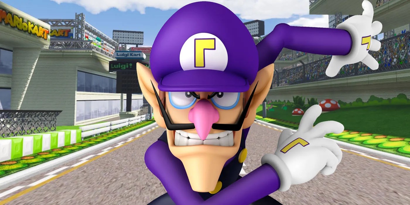 Mario Kart Mod Forces Waluigi To Race On Foot Against Karts
