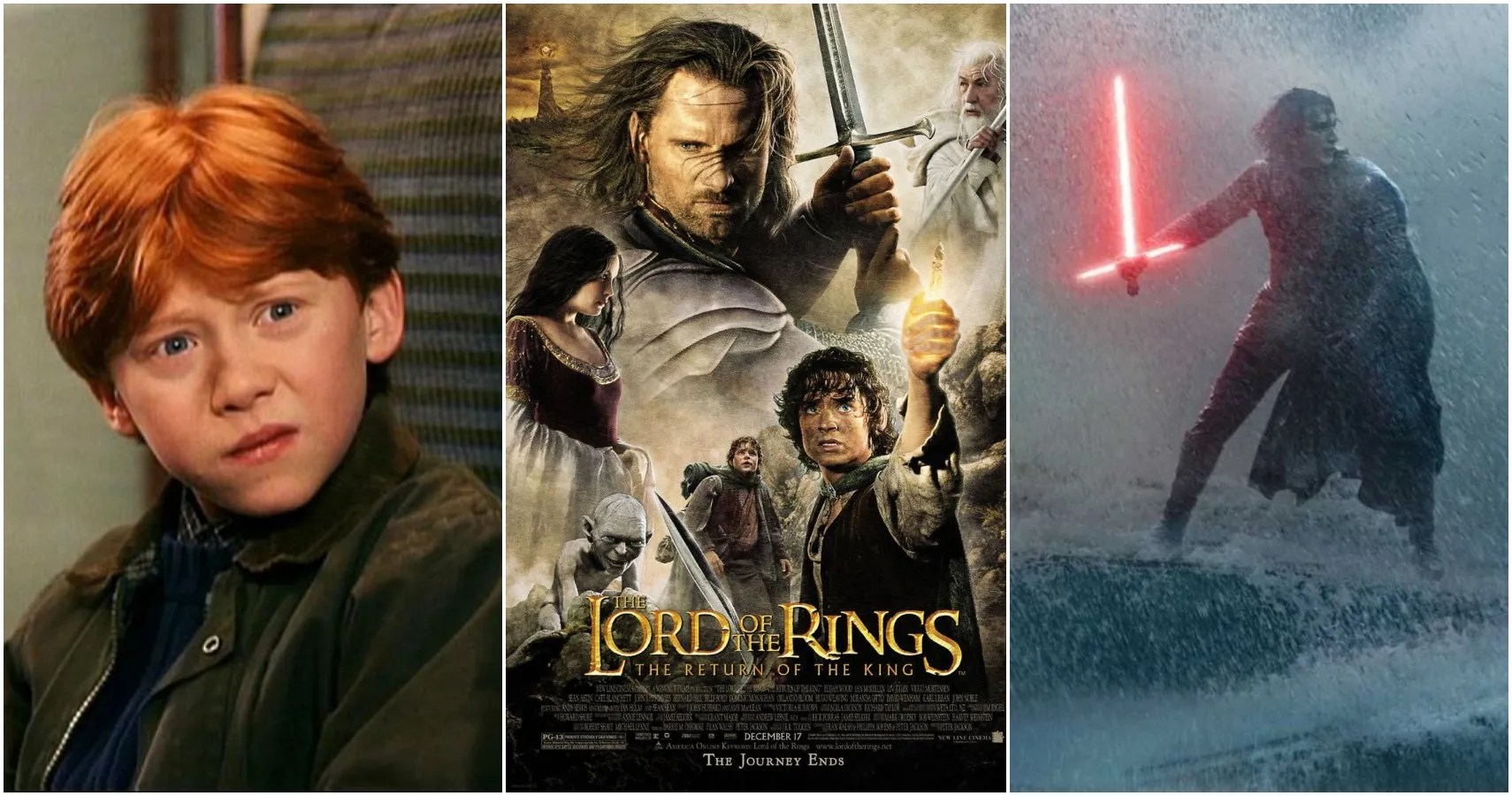 Every Single Harry Potter, Star Wars, & Lord Of The Rings Film, Ranked