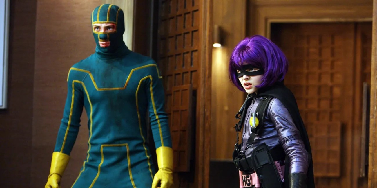 Kick-Ass and Hit Girl