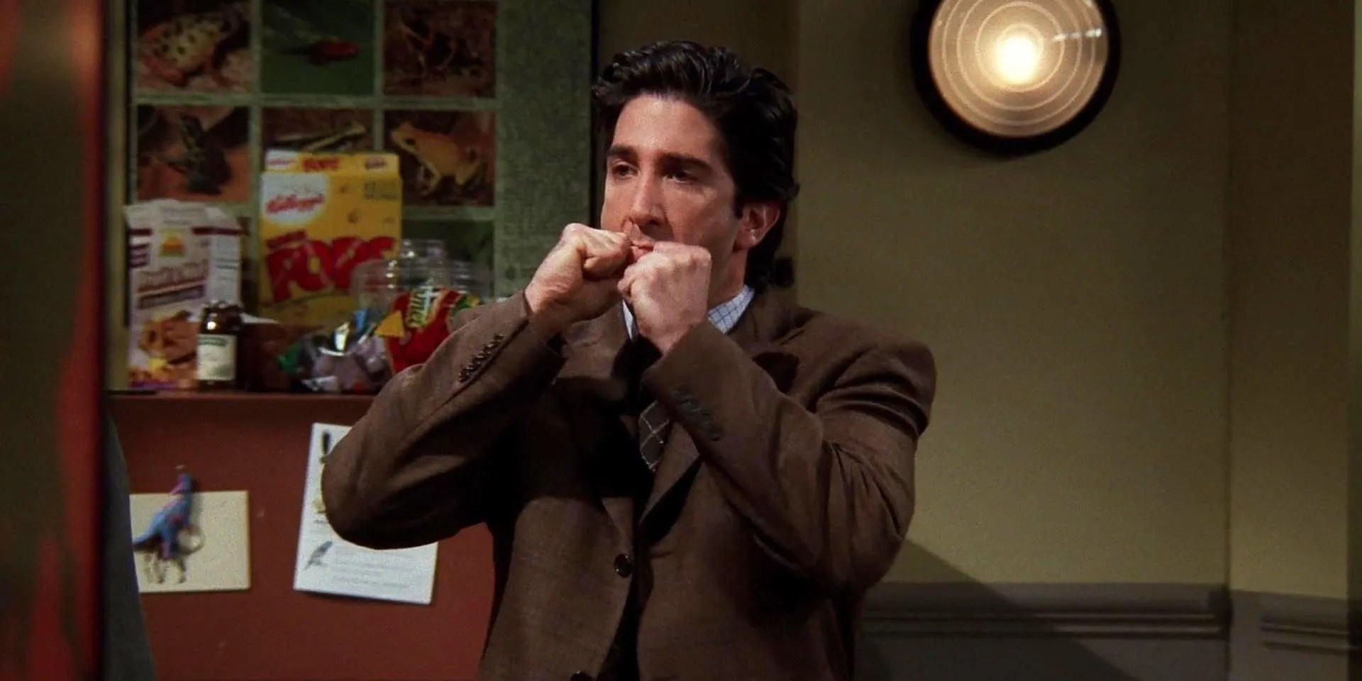 Friends Ross Whitens Teeth Friends The One With Ross