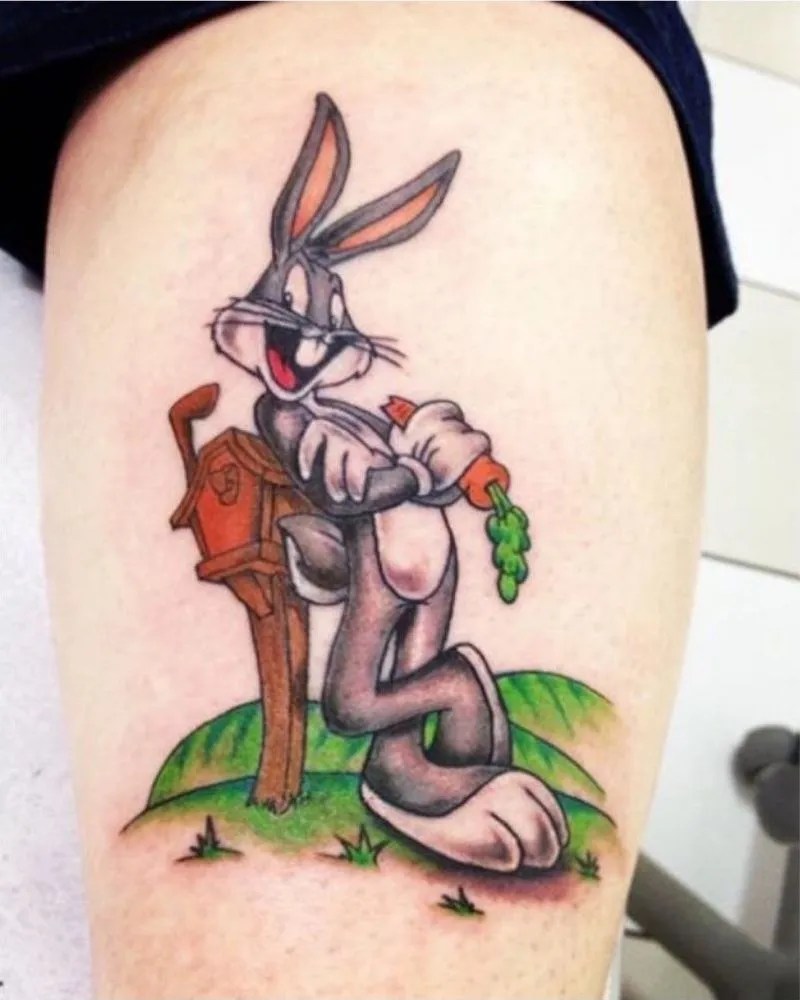 Looney Tunes: 10 Bugs Bunny Tattoos That Any Fan Will Adore 925_x_740_jpg