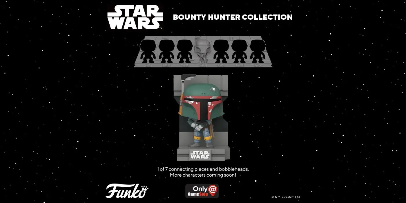 Funko Pop New Bounty Hunters Collection Releases Boba Fett Figure