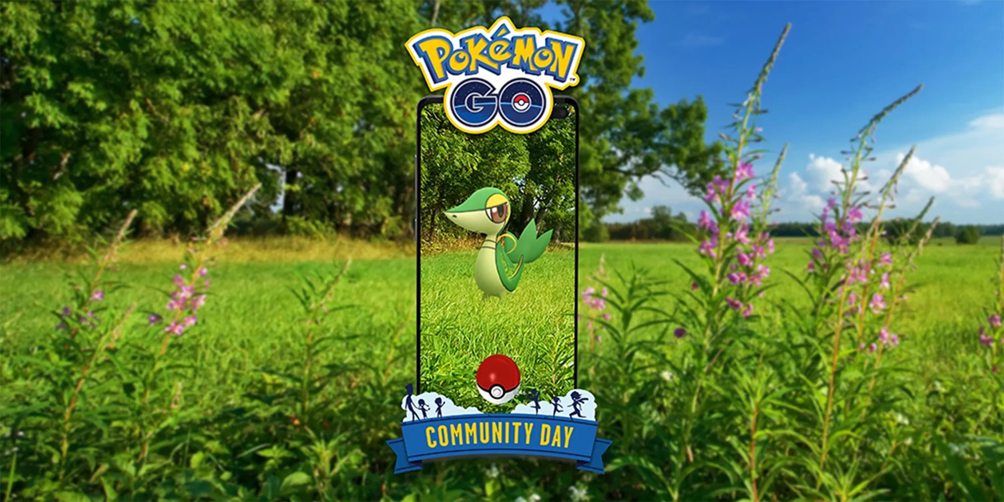 Pokémon GO April Community Day Stars Shiny Snivy, Date