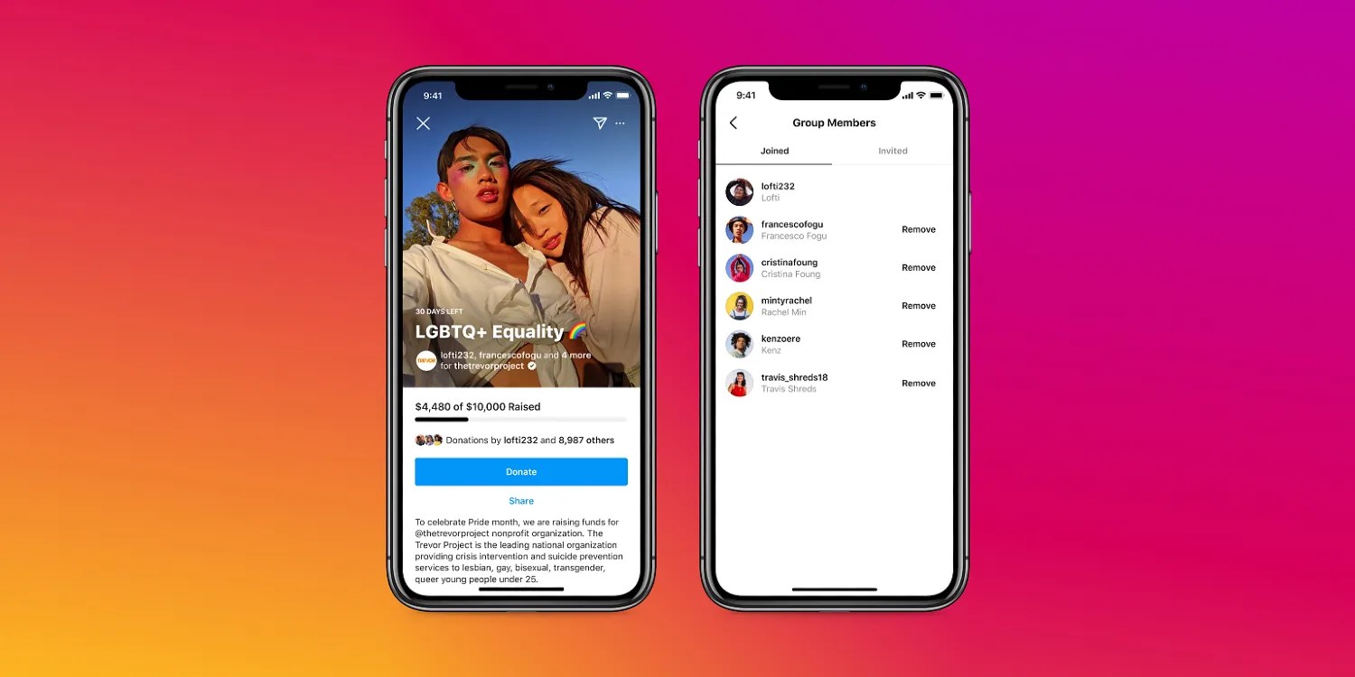 How To Create A Group Fundraiser On Instagram Screen Rant