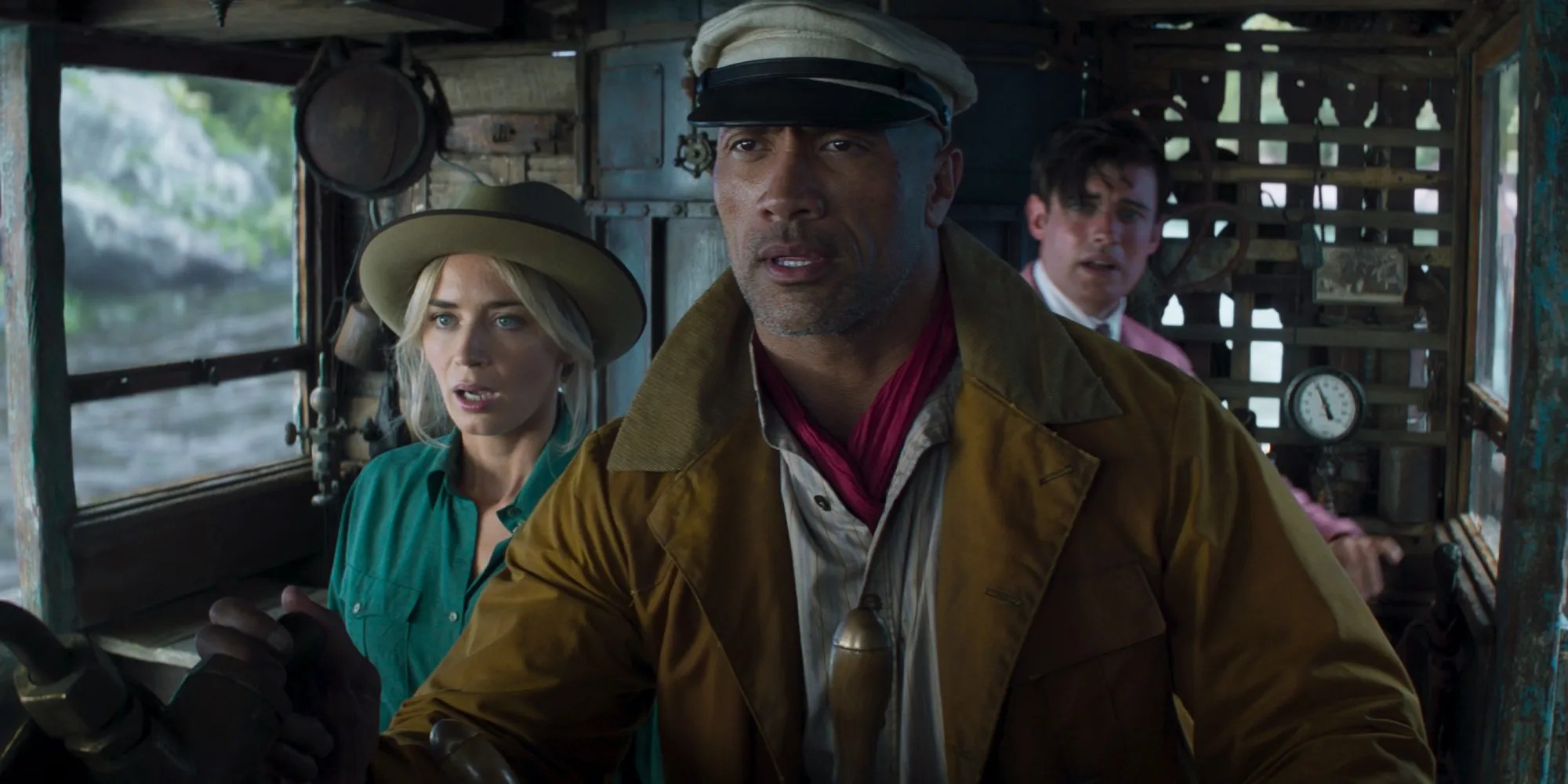 Dwayne Johnson & Emily Blunt Interview Jungle Cruise