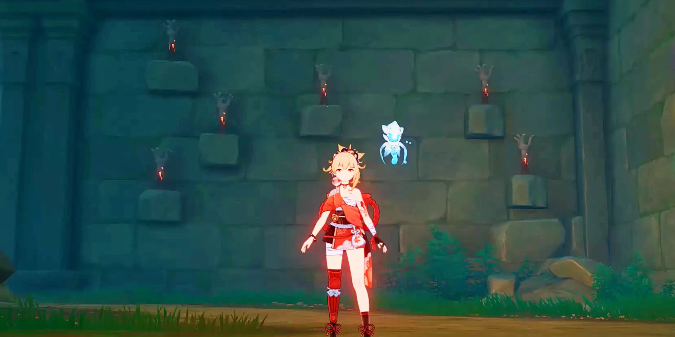 Genshin Impact How to Unlock (& Solve) The 6 Pyro Torches Puzzle