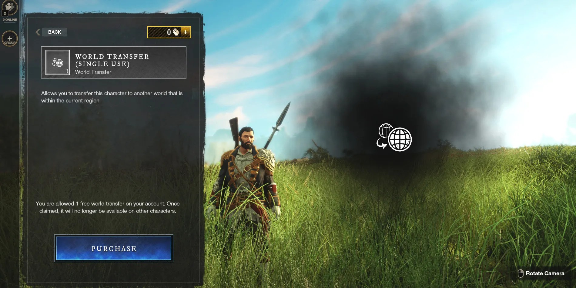 New World How to Change Servers (& Keep Your Character)