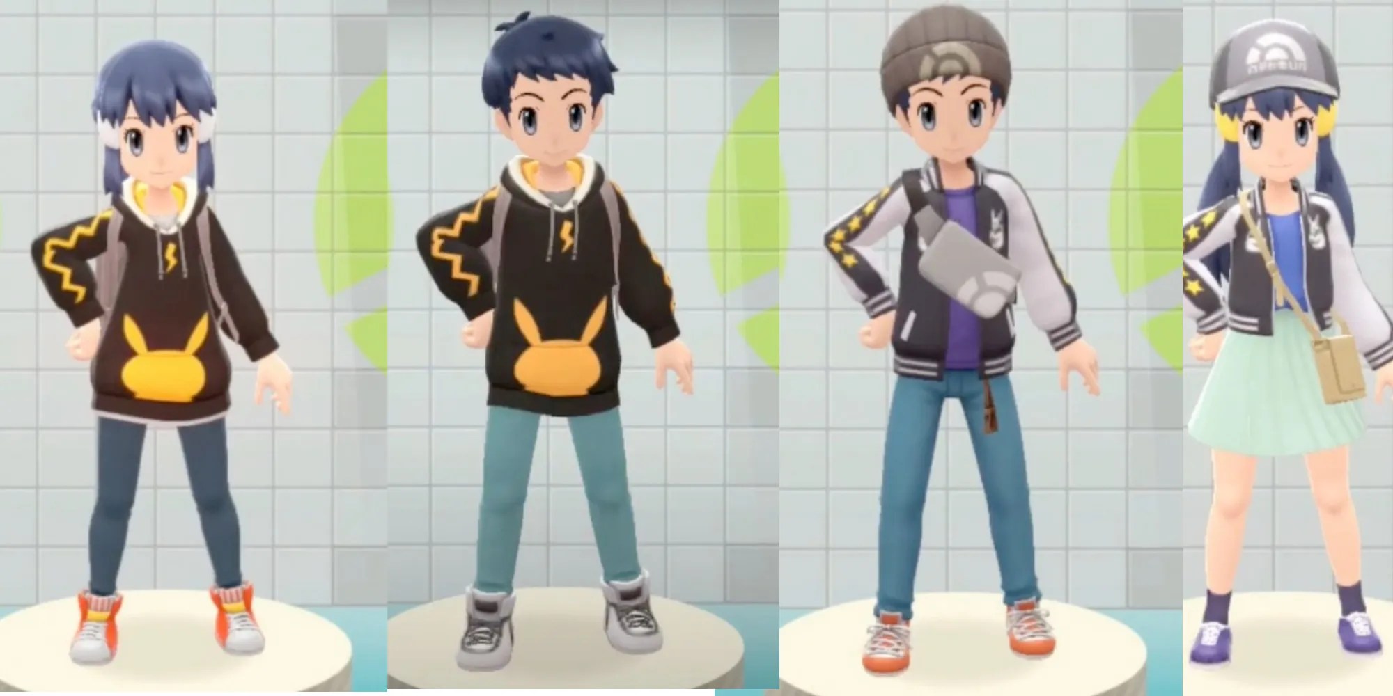 Pokémon BDSP Cutest Outfits To Change Clothes Wechoiceblogger