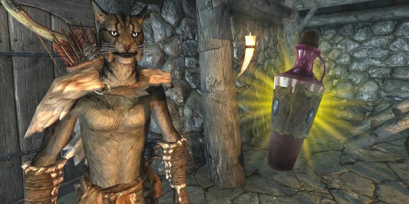 Skyrims Skooma Drug Brought To Life In Official Absinthe Bottle