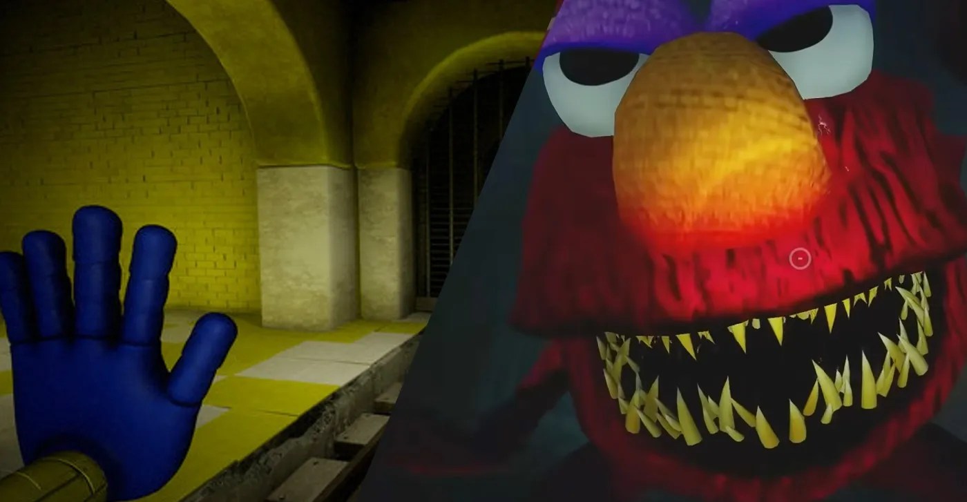 Elmo Scariest Playtime Co. Toy In Poppy Playtime Chapter 2 Mod