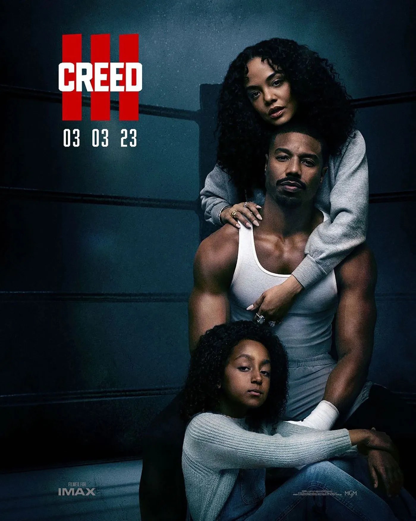Creed 3 Poster Reveals Touching Look At Adonis & His Family In The Ring