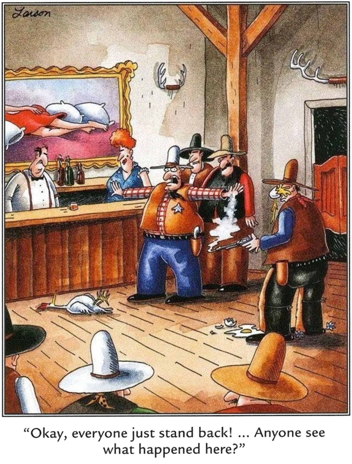 10 Funniest Far Side Comics That Prove It's Obsessed with Chickens