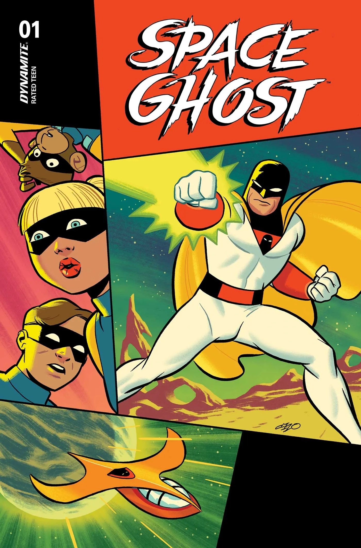 Space Ghost "Decimates His Enemies" In Grim Preview For New Series