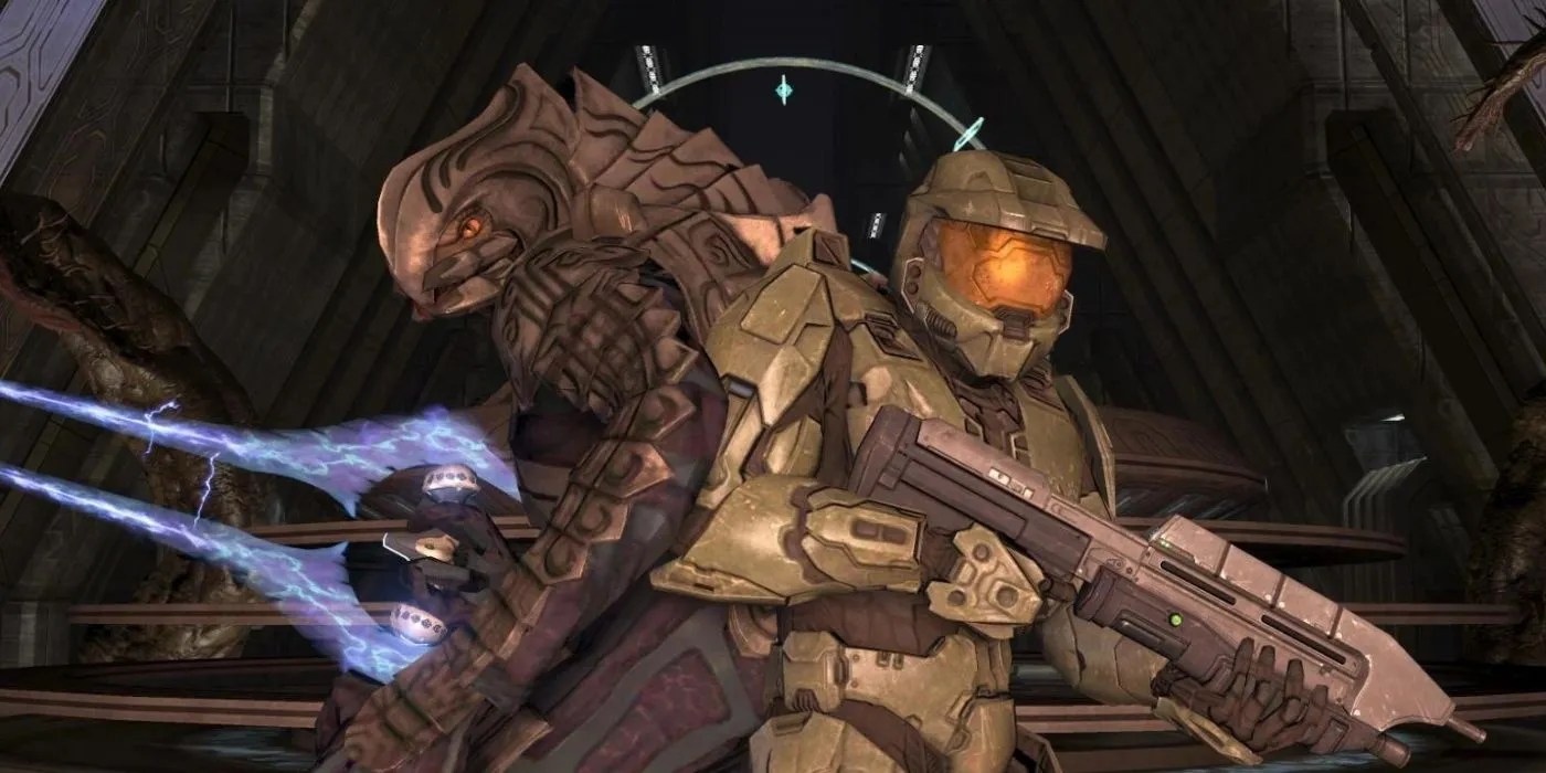 Arbiter and Master Chief in the Halo games