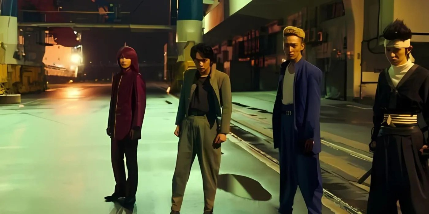 Yusuke Urameshi and the rest of the gang stand ready in Netflix’s Yu Yu Hakusho