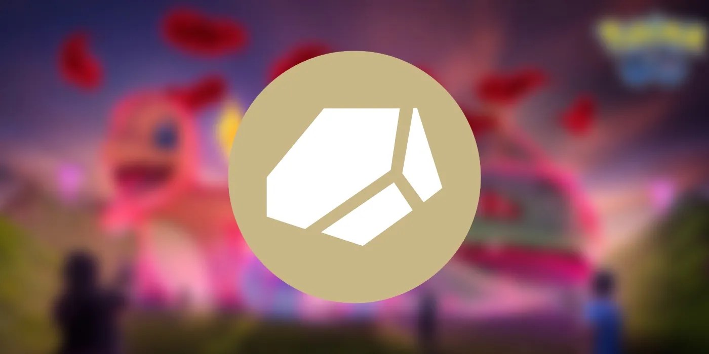 The logo for the Rock-type in Pokemon GO, which is a weakness of Dynamax Zapdos