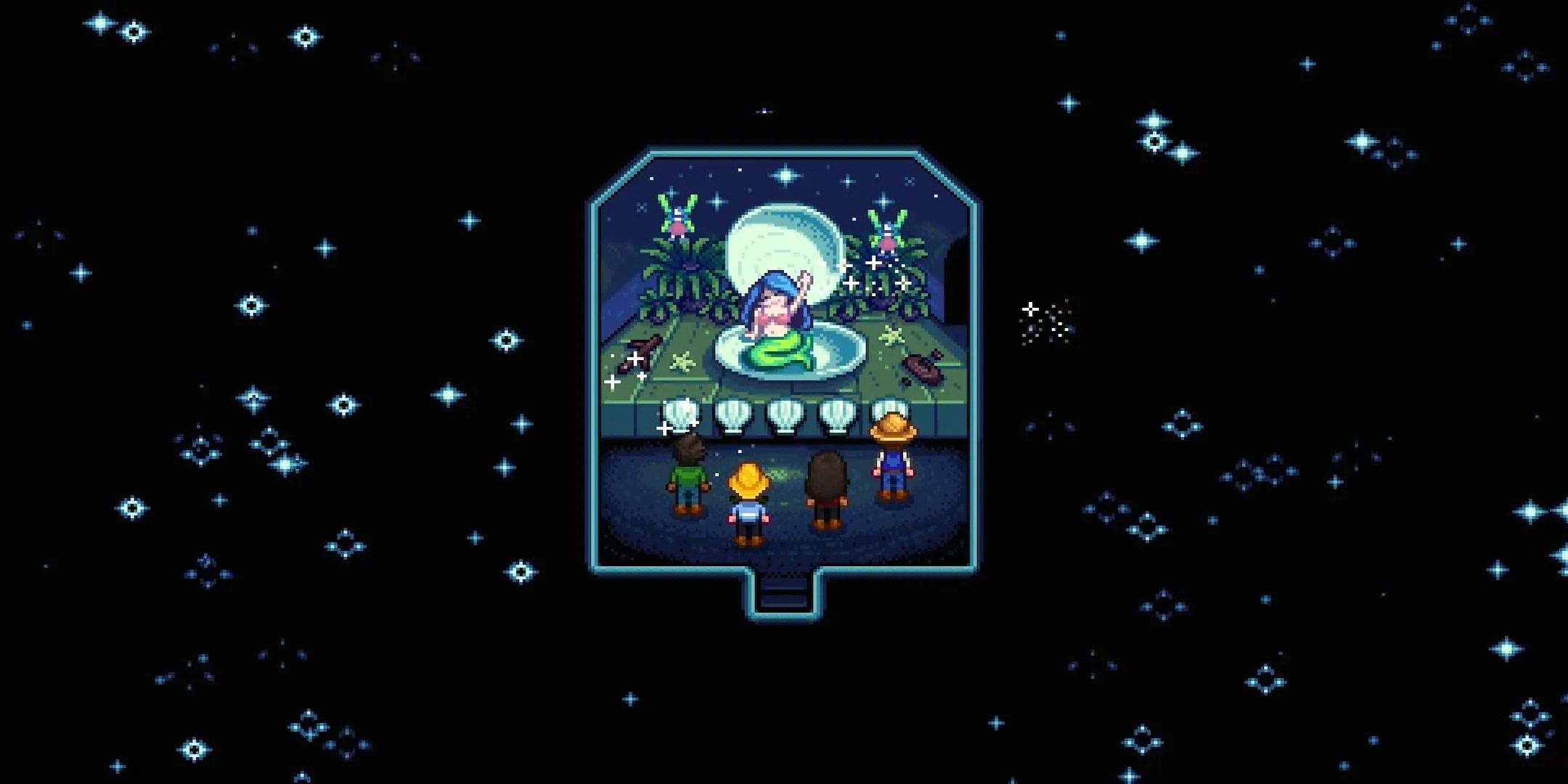 Stardew Valley players with Mermaid