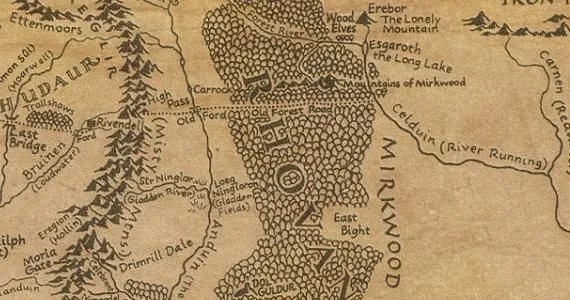 The Hobbit Journey Map The Hobbit': Get Lost In This Interactive Map Of Middle-Earth