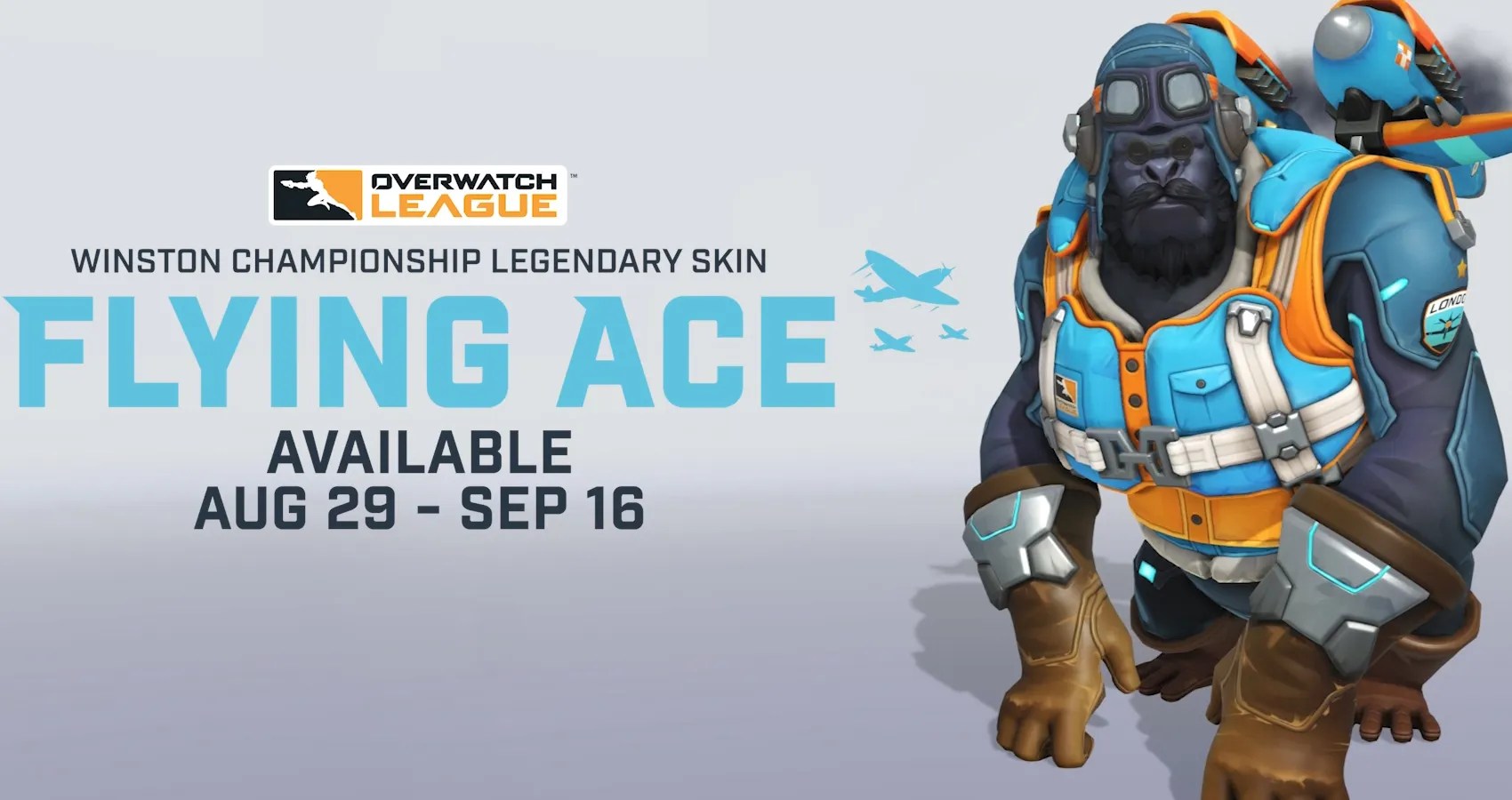 Winston Spitfire Skin Is Now Available In Overwatch TheGamer