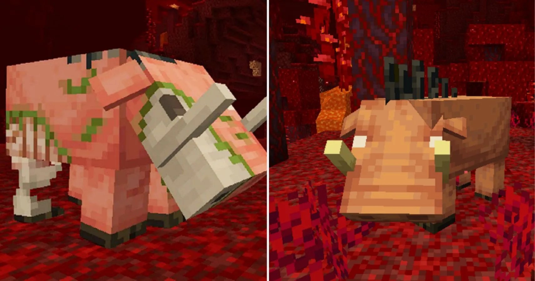 Minecraft 10 Things You Didn't Know About Hoglins TheGamer