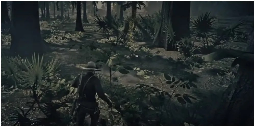 Red Dead Redemption 2 Legendary Alligator Location (& How To Beat Him