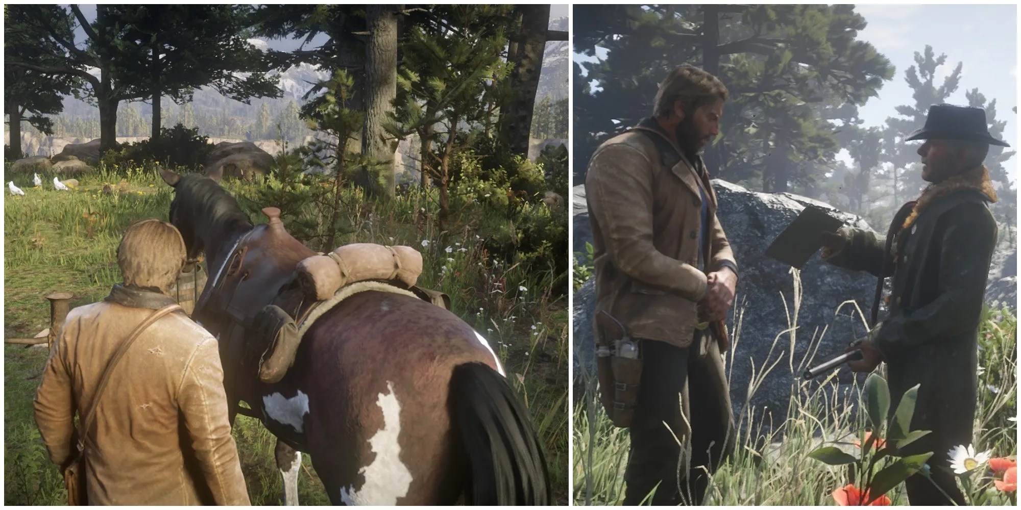 Red Dead Redemption 2 How To Keep A Horse Before Unlocking The Stables