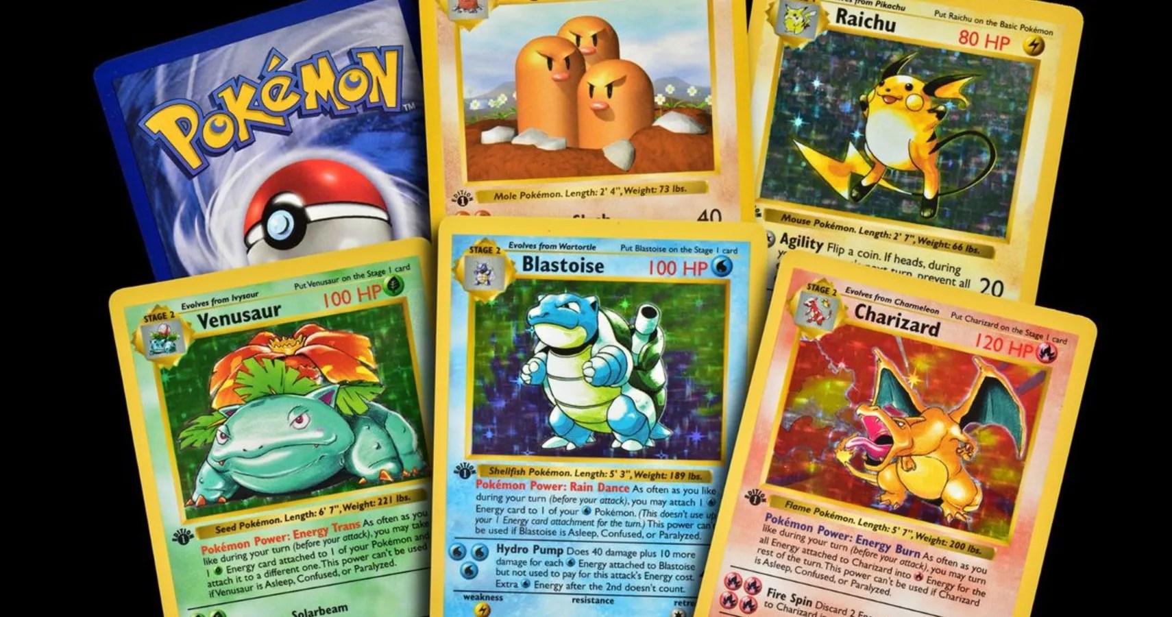 1st Edition Set Of Pokemon Cards, Including A Charizard, Sells For 666,000