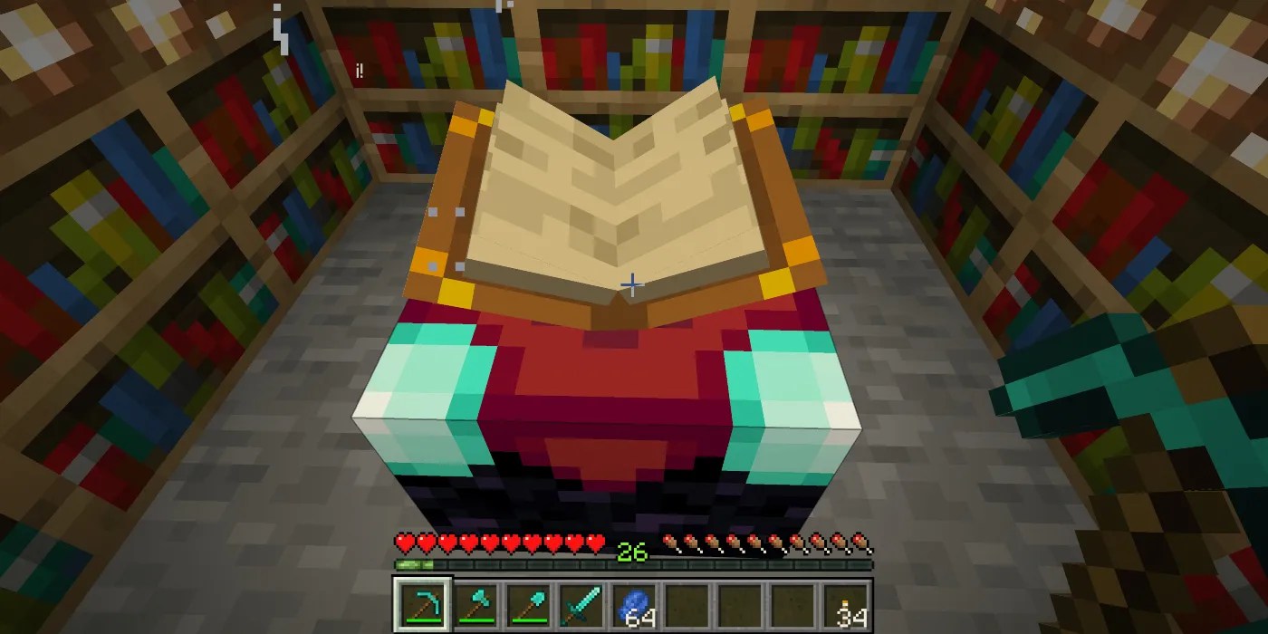 Minecraft How To Read Enchantment Table Language