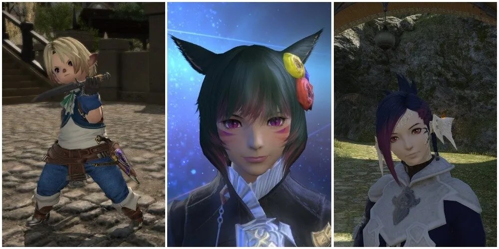 Final Fantasy 14 Every Unique Hairstyle And How To Get Them