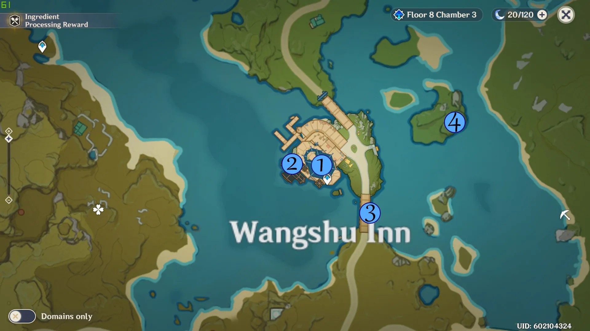 Genshin Impact Liyue's Geoculus Locations Bishui Plains